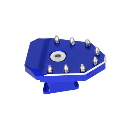 KLR650 Brake Pedal Blue Rear Foot Extension Pedals Motorcycle Rear Pedals Footbrake Lever Pedal Enlarge Extension Pad Aluminum Alloy Compatible With KLR650 2008-2025 - color: Blue