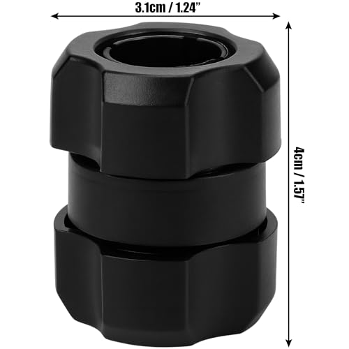 17mm Ball Mount Joint Adapter, Female-to-Female Coupler, Plastic Extension 1.6inch Length Suitable for Bike/Motorcycle Phone Holders, Camera Photography Brackets, Car Phone Mounts, Tripods