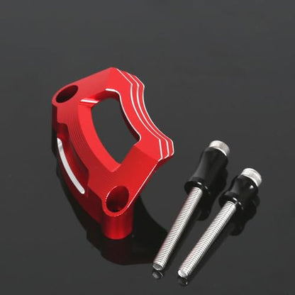 Monkey 125 Engine Stator Crash Guard Compatible with Monkey125 Dax125 Grom125,Cross Cub 110,Ducks125,CT125 Trail 125,Super Cub C125,Super Cab 110 2022-2024 CNC 3D Motorcycle Engine Protector (Red) - color: Red