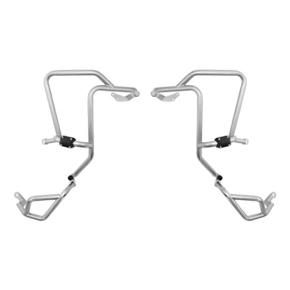 TCT-MOTORPARTS Engine Guard Crash Bar Upper Lower Engine Bar Protector Fit For Honda CB500X ABS 2019-2023 CB400X 2021 Silver - color: Silver