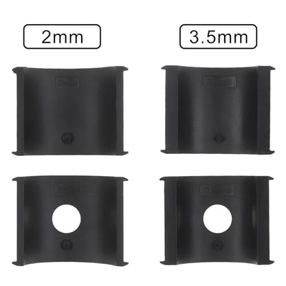 Windance 2pcs Light Bar Mounting Bracket,Aluminum Alloy Clamp for Driving Fog Auxiliary Lights Sotlight , 360 Degree Adjustment Horizontal Bull Bar Tube Clamp Mounting Bracket