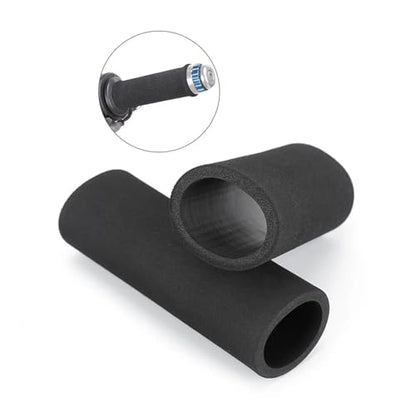 Universal Motorcycle Handlebar Sleeve Grip Foam Anti Slip Vibration Hand Grips Gloves Levers Cover Motorcycle Accessories - color: 2 pairs