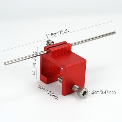 Chain Alignment Tool Suitable for Motorcycle ATV Dirt Bike Scooter Sprocket Chain Maintenance Quick Accurate Alignment Tool (red) - color: red