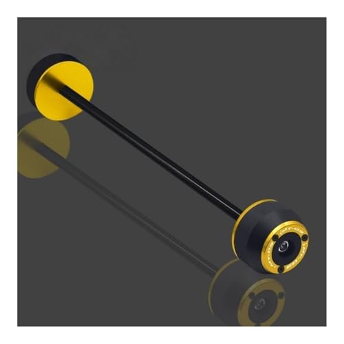 Frame Sliders Rear Front Axle Fork Crash Slider Accessories for Yam&aha MT-03 MT03 2015-2022 2023 2024 Motorcycle Wheel Falling Protector - color: Front go-ld wheel