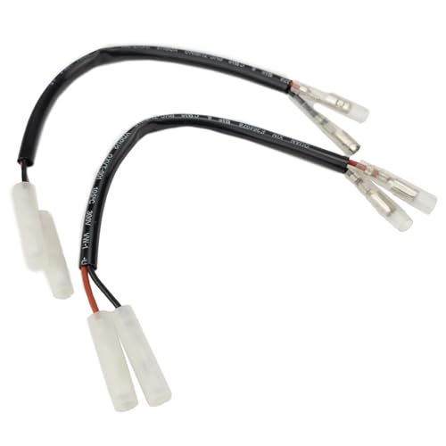Aharon Motorcycle 12V Cable Wire Extension/Adapter for LED Turn Signal Lights | Compatible with Triumph Motorcycles | Bike Indicator Blinkers | Waterproof Indicator Light Connector Plug - color: Triumph