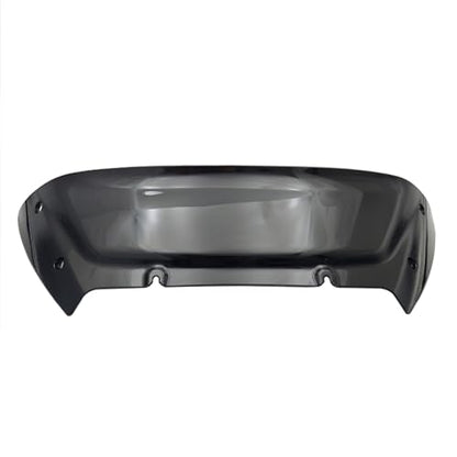IZX Fits for Harley Road Glide FLTRX FLTRXSTSE 2024 FLTRXSE 2023-2024 Motorcycle 6 inch Windscreen Deflector Cover Plate Windshield Fairing Front Wind Deflector Shield