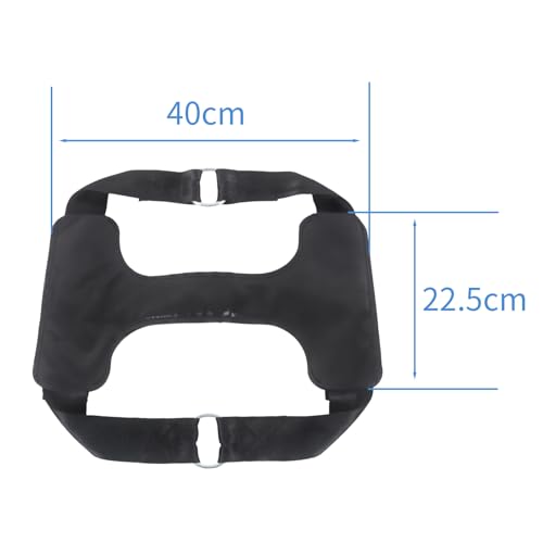 MOTO4U Universal Motorcycle Rear Wheel Tie Down Strap in Upgrade Black - color: Upgrade Black