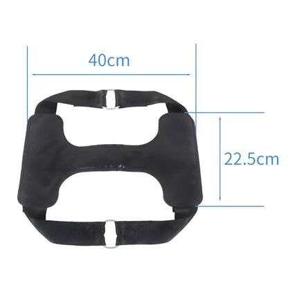 MOTO4U Universal Motorcycle Rear Wheel Tie Down Strap in Upgrade Black - color: Upgrade Black