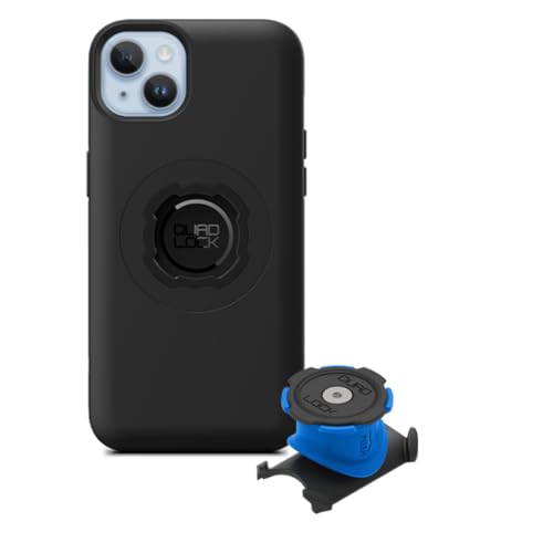 Quad Lock Stem/Handlebar Bike Phone Holder Kit with MAG Phone Case for iPhone 14 Plus - size: iPhone 14 Plus
