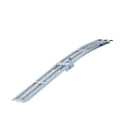 Yutrax Single Folding XL Aluminum Truck, UTV/ATV, Motorcycle Loading Arch Ramp, 750lb Capacity - size: 89-Inch Folding, 750lb. Load Capacity