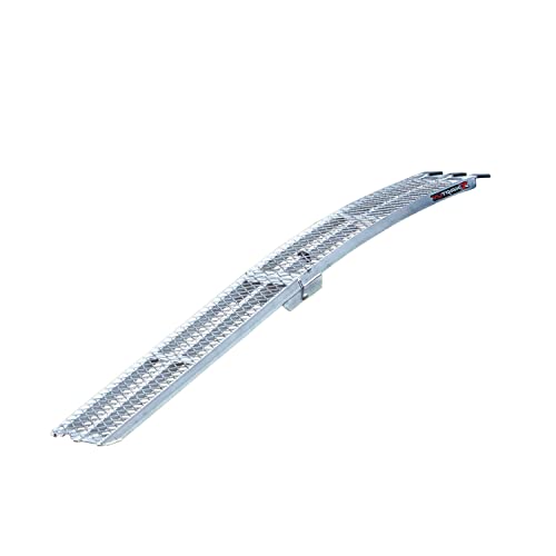 Yutrax Single Folding XL Aluminum Truck, UTV/ATV, Motorcycle Loading Arch Ramp, 750lb Capacity - size: 89-Inch Folding, 750lb. Load Capacity
