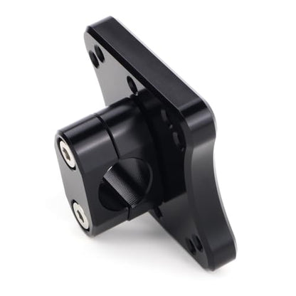 GPS Mount Bracket Motorcycle Navigator Holder Compatible with AMPS Pattern GPS Mount Fit for KLR650 2022- (14MM) - size: 14MM