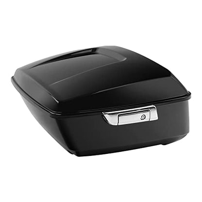 Color-Matched King Tour Trunk Luggage Trunk w/Latch Liner Fits for Harley 14-later Road King, Road Glide, Street Glide, Electra Glide Standard, select CVO and '21-later FLH - color: BStyle #01
