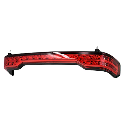 King Tour Trunk LED Light Tail Light Running Brake Turn Signal Lamp Kit Fit for Harley Touring Road King Road Street Electra Glide Tri Glide Ultra Limited 2014-2023 Red - color: Red