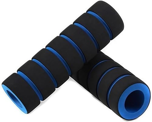 Foam Handlebar Grips, Bicycle and Motorcycle Comfort Covers for Cycling, Road Racing, Brake Lever Protection