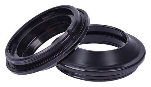 33x45x11 Motorcycle Absorber Front Fork Damper Oil Seal 33 45 Powder Seal Cover Shock Absorber(2pcs dust Seal) - size: 2pcs dust seal