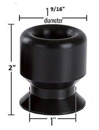 Pro-Tek Swing Arm Spools Sliders Made For 2015 2016 2017 2018 Yamaha FJ-09 FJ-9 FJ9 FJ 09, 6mm Spools with Black Acetal Pucks (Black)