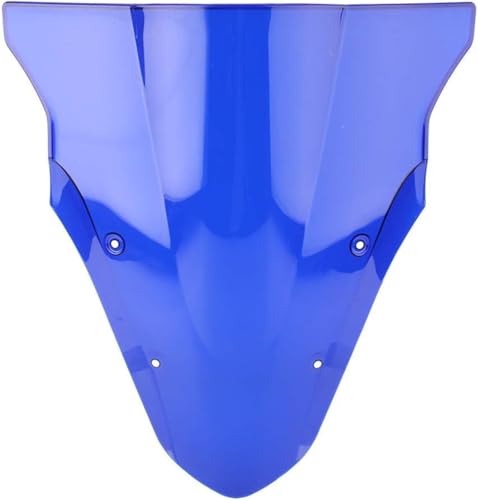 Motorcycle Windshield Windscreen Screen Double Bubble ABS Compatible for Kawasaki Ninja 650 ER-6F ER650F 2012-2016 Blue - size: Blue