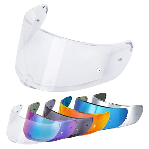 Strada 2 Visor for Sedici Strada 2 and for Strada 3 Face Shield Helmet Visor Accessories for FT2 VECTOR FF801 FF397 (Transparent) - color: Transparent