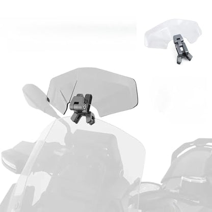 For 390 790 890 1290 Adventure Motorcycle Windshield Heighten Extension Windscreen 390 790 890 1290 adventure (transparent) - color: transparent