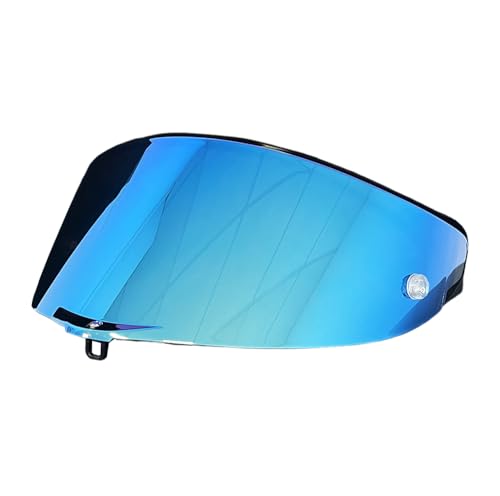 BSTOP Pista GPR Helmet Visor For AGV Pista GPRR, Pista GPR, CORSA-R Helmet Face Shield Visor Windshield Uv-protected(Revo Ice Blue-day use only) - color: Revo Ice Blue-day Use Only