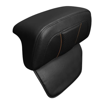 Razor Chopped Trunk Backrest Pad Fits Harley Touring 2014-2023 Tri Glide Road King Street Glide Electra Glide Pack - color: Style C# 2