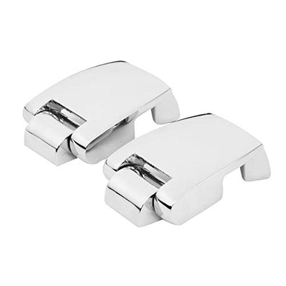 Tour Trunk Hinges Fit for Harley Davidson Touring and Trike Models Equipped with Razor Chopped or King Trunk Luggage 1988-2013 Mirror-Chrome Finish Sold as Pairs