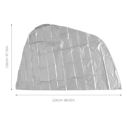 Waterproof Motorcycle and Electric Bike Cover, Reusable Pe Rain and Dust Protector, All-Season Outdoor Bicycle Cover with Sun Protection, Heavy Duty Vehicle Shelter