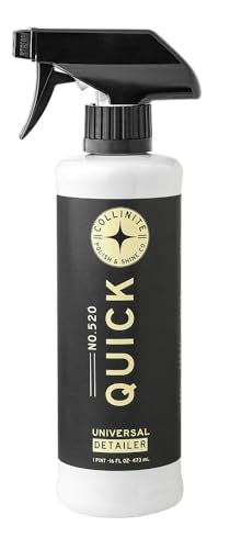 Collinite 520 Quick Detailer-Super Slick, Streak-Free, Waterless Wash + Clay Lubricant + Paint Protection/Gloss Amplifier. Fast+ Easy Spray & Wipe Results for Cars, Trucks, Motorcycles (16 fl oz)