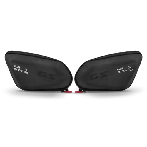 For R1300GS adv 2026 Adventure R1300 GS ADV 2024 2025 Motorcycle Side Panel Bags 4L Storage Capacity Side Panel Bags Tool Storage Bag Waterproof Side Storage Bags accessories（Two-pack