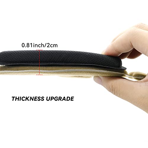 Tactical Helmet Pads - Universal Replacement Internal Memory Foam Pad Inserts for ACH, MICH, EXF Helmets - color: 4th-Khaki