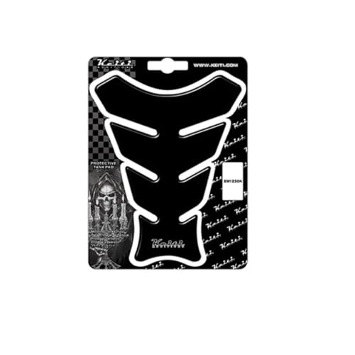 Keiti Motorcycle Tank Pad Small SM1230 (Black) - color: Black
