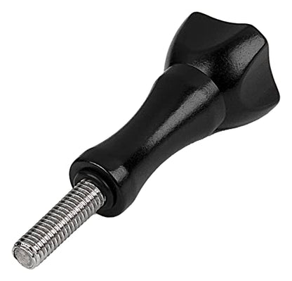 Fotodiox GoTough 35mm Black Metal Thumbscrew Compatible with GoPro HERO3, HERO3+, HERO4, HERO5, HERO6, HERO7 2-Prong Mounting System Pro - color: Black, size: Medium