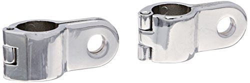 Kuryakyn 1002 Motorcycle Accessory: Magnum Quick Clamps for 1" Engine Guards or Tubing, Chrome, 1 Pair - color: Chrome, size: 1", style: 1 Pair
