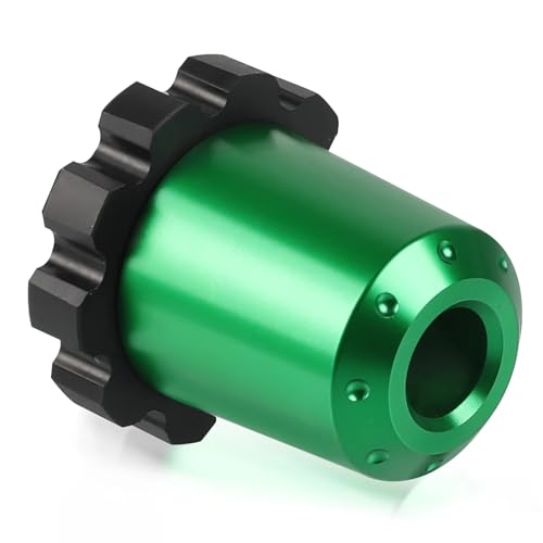 Throttle Lock Cruise Control For Vulcan S KLR 650 GTR1400 for Ninjia 650 ER-6N Z900 Z400 Throttle Clamp Assist End Bar (Green) - color: Green