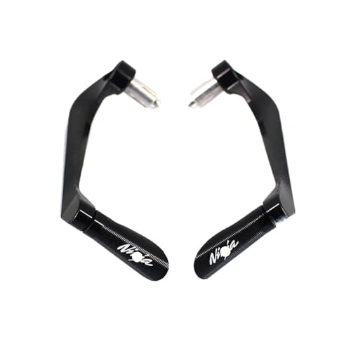 for KAWA&SAKI Ni&nja 250 300 400 650 NINJA650R ZX-6R ZX-10R Motorcycle CNC Handlebar Grips Brake Clutch Levers Guard Protector Hand Guards - color: Green