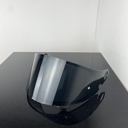 CPB-1V Helmet Shield for GLAMSTER,Replacement Motorcycle Helmet Visor Compatible with GLAMSTER (Black) - color: Black