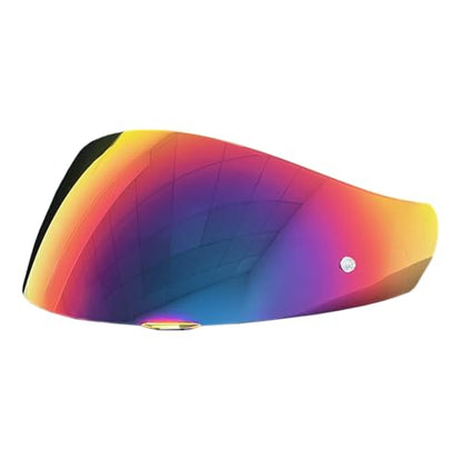HJ-17 Helmet Visor Replacement,UV Protective Helmet Face Shield Compatible with CL-MAX II,IS-MAX BT,SY-MAX III,IS-MAX II,CL-MAX 3,C90,C91,C91N(Revo Rose Red-Day Use Only) - color: Revo Rose Red-day Use Only