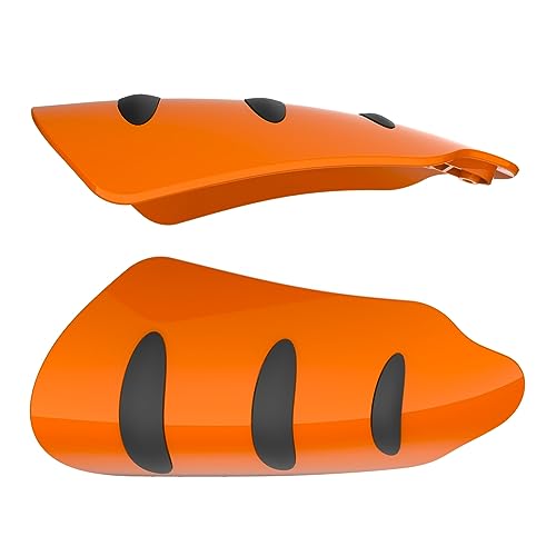 US Stock Advanblack Color Matched Hand Guard for Harley Touring & Softails - color: Baja Orange