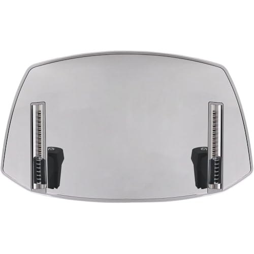Motorcycle Windshield for Aprilia Storm 125 2021 2022 2023 2024, Motorcycle Wind Deflector Windscreen Extension Universal Clip-On Adjustable Windshield Spoiler,B - color: B