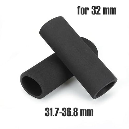 Rubber Handlebar Grip Motorcycle Handlebar Grip Sleeve Foam Anti Slip Vibration for TDM 850 550 for Tracer 700 Gts 300 - color: 31.7-36.8mm
