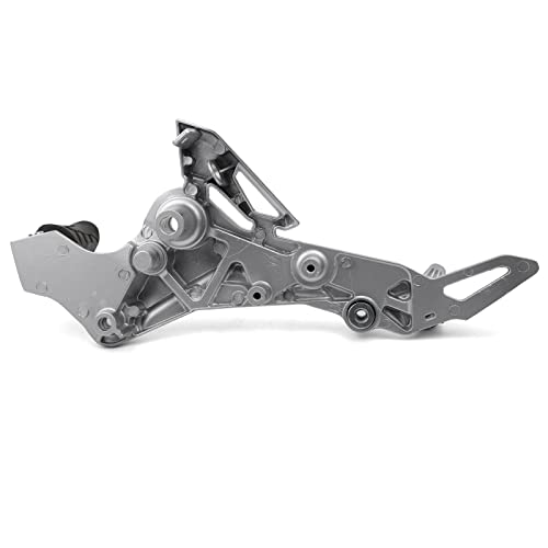 Minho Motorcycle Right Side Footpegs Pedal Footrest Assembly Fit for Honda Grom Msx125 SF 2016-2020 Parts - size: Silver Right