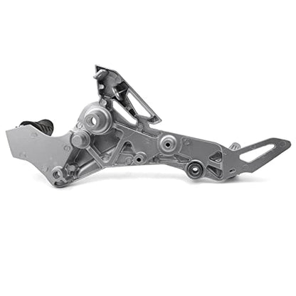 Minho Motorcycle Right Side Footpegs Pedal Footrest Assembly Fit for Honda Grom Msx125 SF 2016-2020 Parts - size: Silver Right