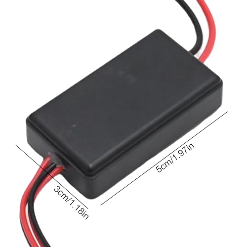 Flash Strobe Controller 12V 24V GS-100C Universal LED Light Flasher for Tail Brake Turn Clearance Lights, Car Truck Motorcycle ATV UTV Grille Bumper Warning Light