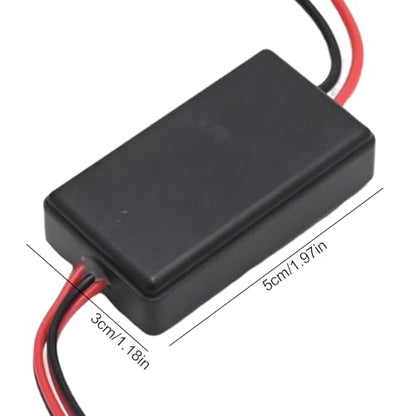 Flash Strobe Controller 12V 24V GS-100C Universal LED Light Flasher for Tail Brake Turn Clearance Lights, Car Truck Motorcycle ATV UTV Grille Bumper Warning Light