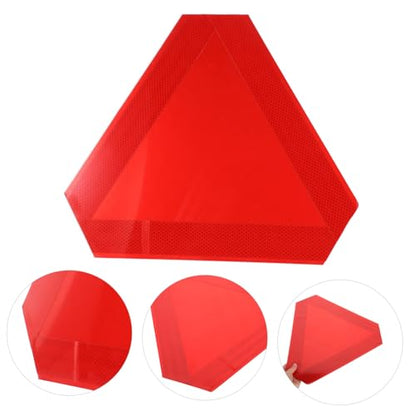 Emergency Slow Moving Vehicle Sign Reflective Safety Tape Triangle for Trucks Trailers