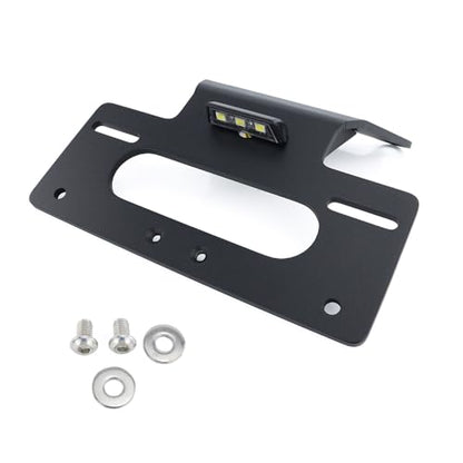 Fender Eliminator Fit for DR650 DR650S DR650SE 1996-2026 License Plate Holder Bracket with LED Light Tail Tidy