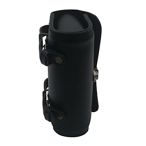 WUYAN Bike Handlebar Leather Bags Under Seat Retro Classical Mountain MTB Road Bike Leather Bag for Cell Phone， Saddle Tail Rear Pouch Seat Storage Cycling Case Carry Accessories - color: Black
