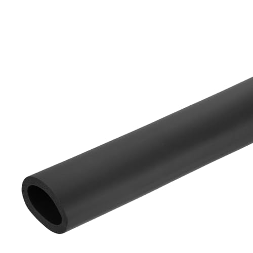 uxcell Foam Tubing for Handle Grip Support,32mm(1 1/4") ID 44mm(1 3/4") OD 0.3 Meter/1ft Length Black - color: Black, size: 32mm x 44mm x 0.3 m