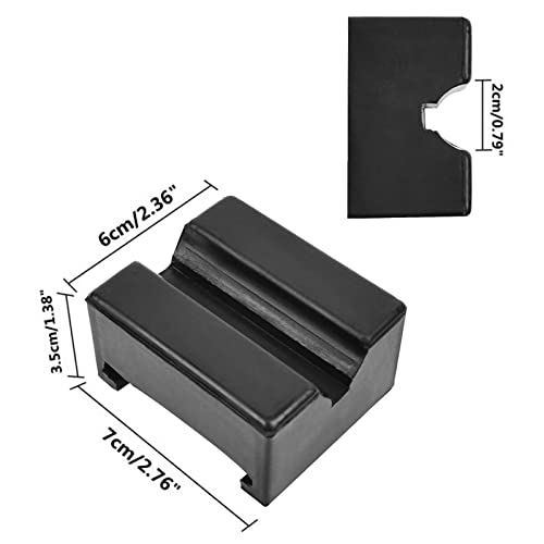 DEDC Floor Jack Pad,Universal Square Pinch Weld Protector Rubber Jack Pad, Jack Stand Adapter, Frame Rail Protector Car Lift Accessories - size: 1 PC
